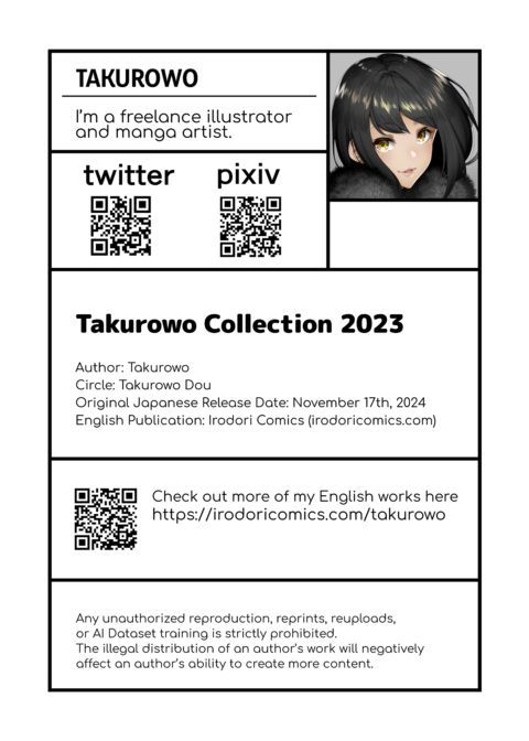 Takurowo Collection 2023 Chapter 1 page 217