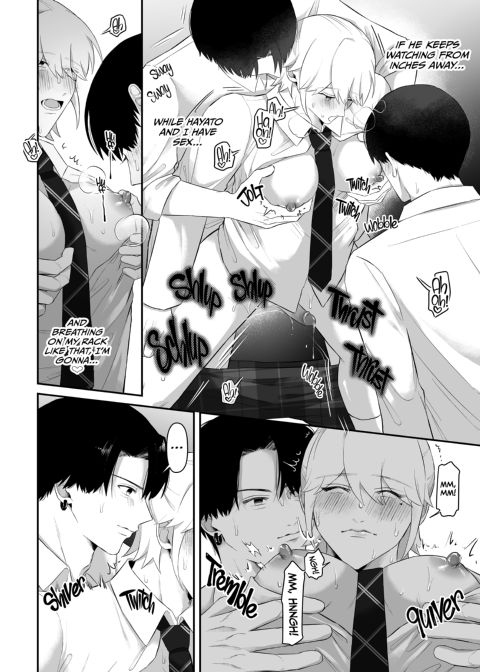 Man-Boob Peep Show - Banging in Front of My Jealous Classmate Chapter 1 page 22