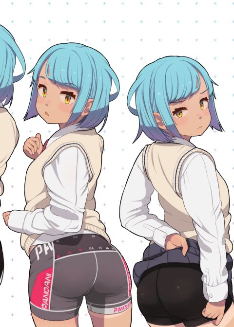 Tanned Girl + Blue Hair Anthology Chapter 1 page 2