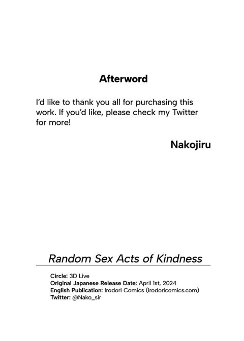 Random Sex Acts of Kindness Chapter 1 page 34