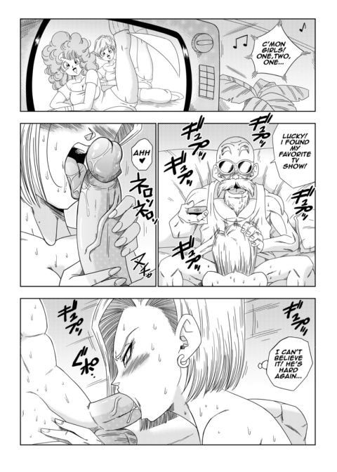 Android 18 vs Master Roshi Chapter 1 page 23