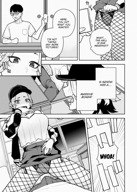 A Kouhai Who Desperately Wants to Have Sex with Her Senpai Chapter 1 page 9