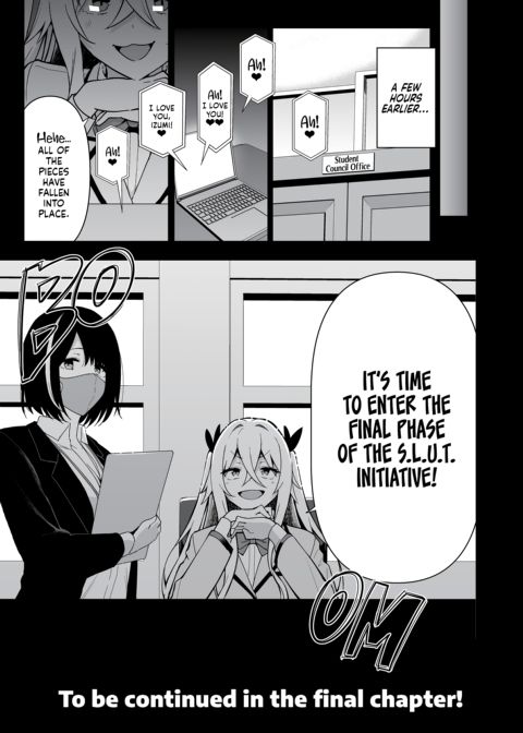 The Hall Monitor on S.L.U.T. Duty Vol. 3 Chapter 1 page 49
