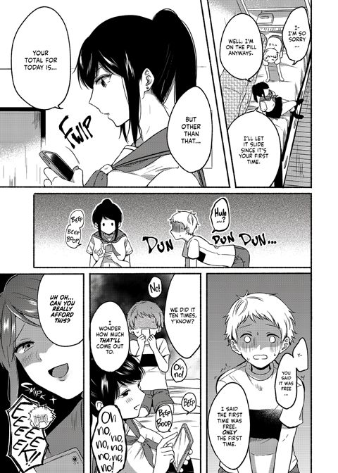 My First Orgasm: Lovey-Dovey Sex with a Girl Who Runs @#NSFW Account Chapter 1 page 36