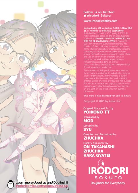 Loving Living VR: A Jobless G.I.R.L.'s [Guy IRL] BL Chapter 1 page 84