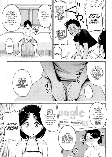 The Answer to What The Horse Groomer Girl Said Chapter 1 page 3
