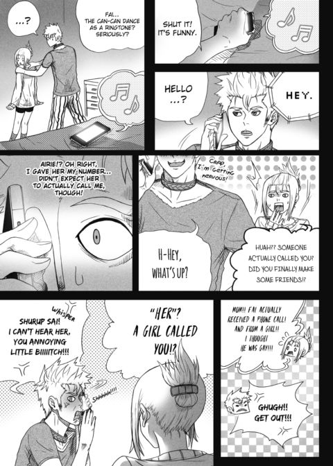 Amague! Chapter 4 "Dance is Dead" Part 3 Chapter 1 page 5