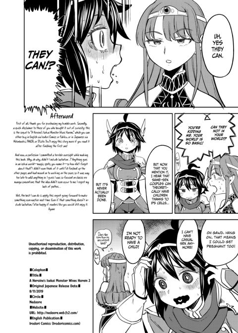 A Heroine's Isekai Monster Wives Harem 2 Chapter 1 page 37