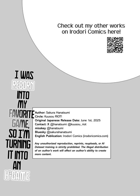 I Was Reborn Into My Favorite Game, So I’m Turning It Into an H-Game Chapter 1 page 67