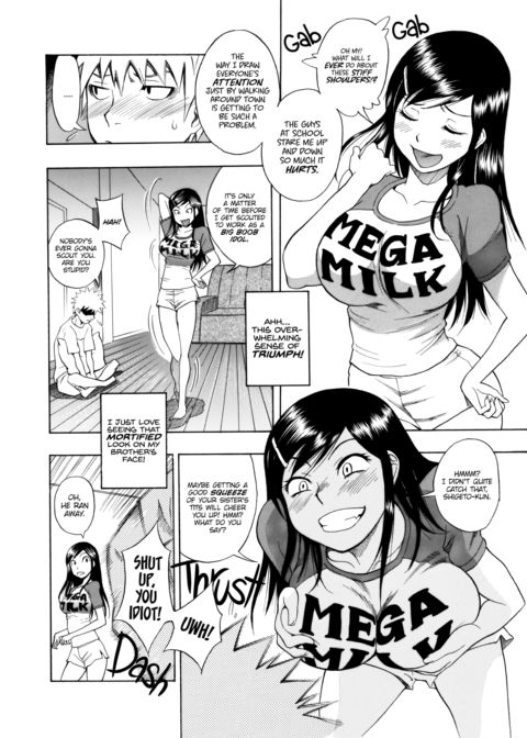 Tiny Boobs Giant Tits History - MEGA MILK Chapter 1 page 4