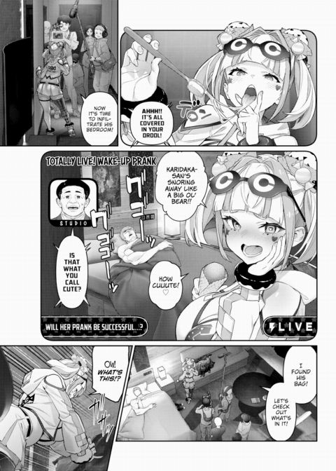 Totally Live!! Wake-up Prank ❤ Chapter 1 page 3