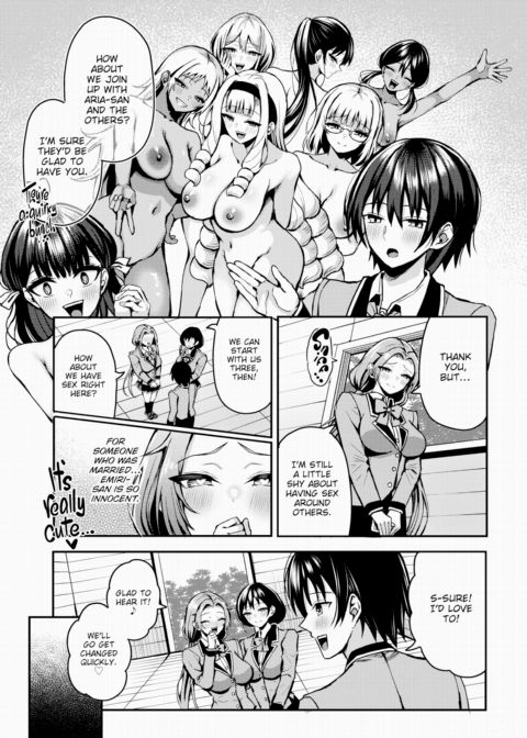 Stranded on a Desert Island Where I Can Creampie All the Girls I Want ~Making My Female Classmates Into My Harem~ Ch.18 Chapter 1 page 8