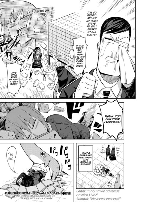 Publisher from Hell, Wani Magazine Chapter 1 page 8