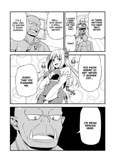 The Horny Elf and the Gentleman Orc 5 Chapter 1 page 44