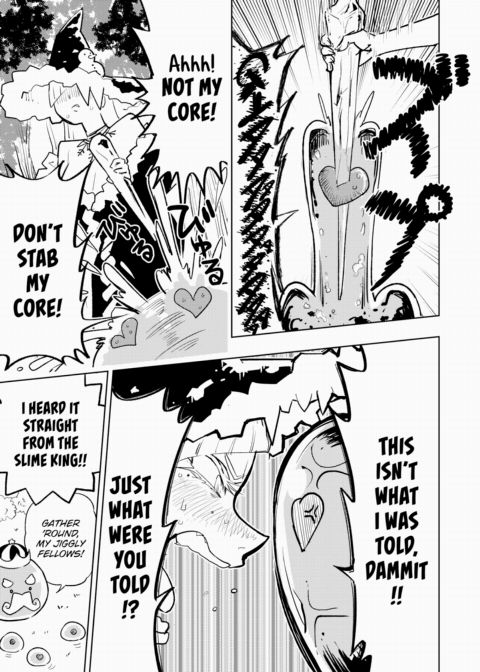 What's This? The Slime Gets Up and Looks Over As If It Wants to Enter Your Butt Chapter 1 page 3