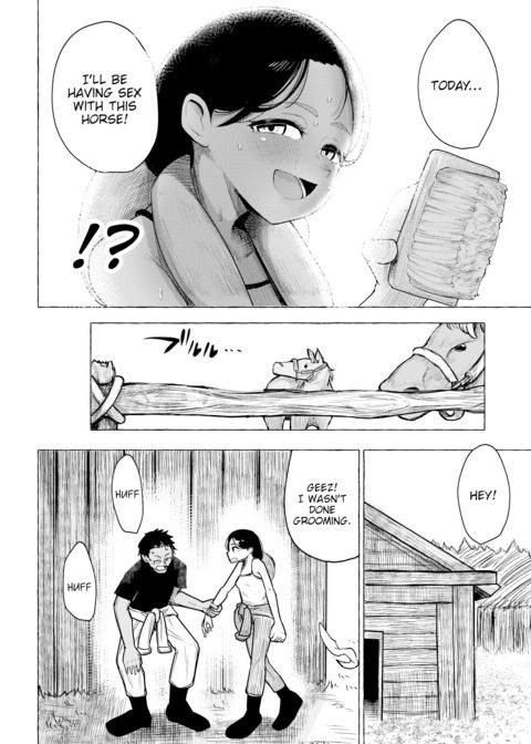 The Answer to What The Horse Groomer Girl Said Chapter 1 page 2