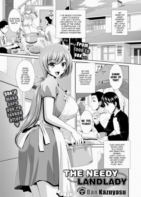 The Needy Landlady Chapter 1 page 1
