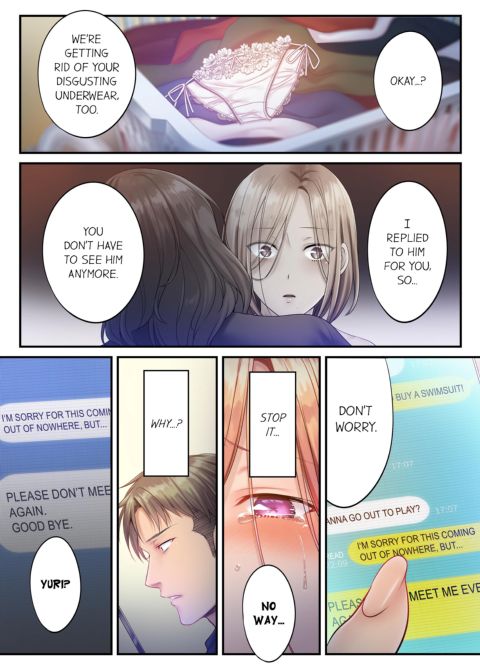 I Can't Resist His Massage! Cheating in Front of My Husband's Eyes Volume 8 Chapter 1 page 74