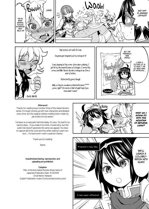 A Heroine's Isekai Monster Wives Harem 3 Chapter 1 page 34