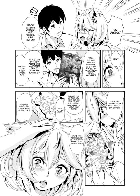 My Harem in Another World 4 - Eight-Way Huge Cat Orgy! Chapter 1 page 8