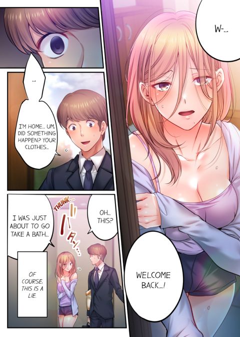 I Can't Resist His Massage! Cheating in Front of My Husband's Eyes Volume 14 Chapter 1 page 59