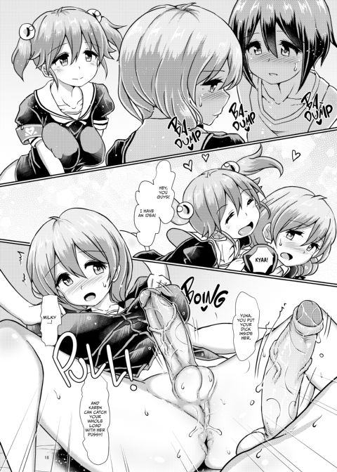 Health Education at the Futanari Girls-Only Academy Chapter 1 page 17