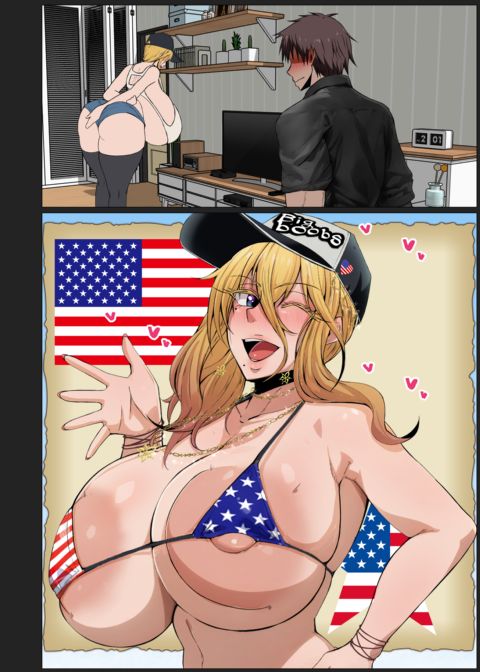 Passionate Sex with an American Gal Chapter 1 page 45