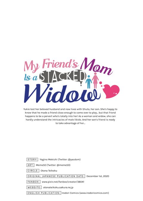 My Friend's Mom is a Stacked Widow Chapter 1 page 2