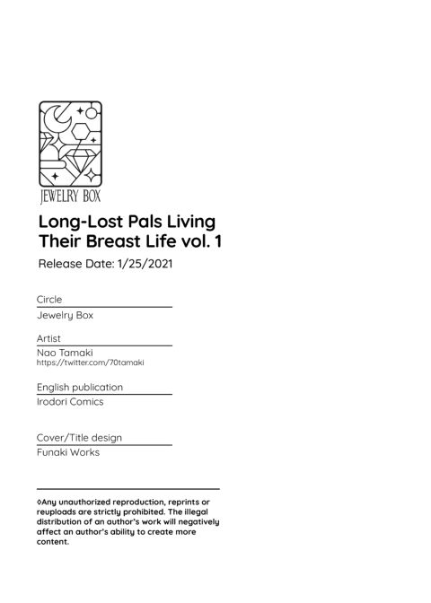 Long-Lost Pals Living Their Breast Life 1 Chapter 1 page 107