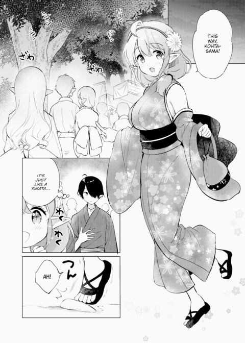 Living With an Elf Bride - Part 2 ~Our First Outing~ Chapter 1 page 8