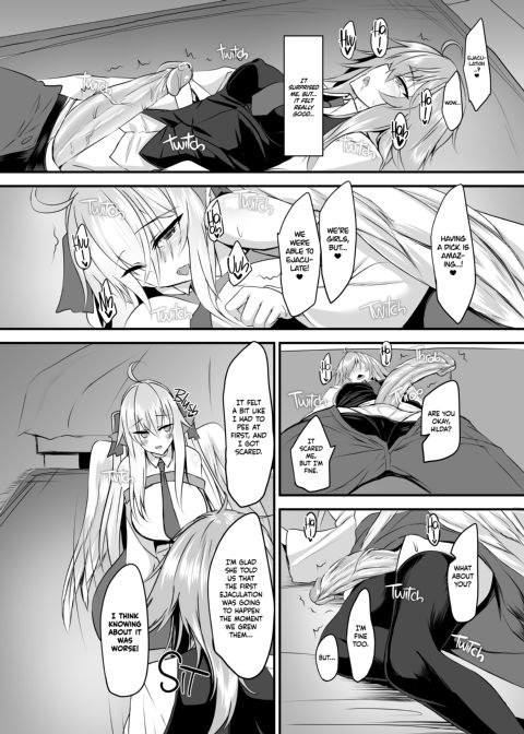 Two Flowers for Two Delivery Girls - Dog Girl and Winged Girl Make Steamy Happy Love with their New Dicks Chapter 1 page 9