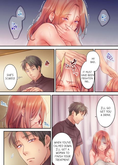 I Can't Resist His Massage! Cheating in Front of My Husband's Eyes Volume 3 Chapter 1 page 57