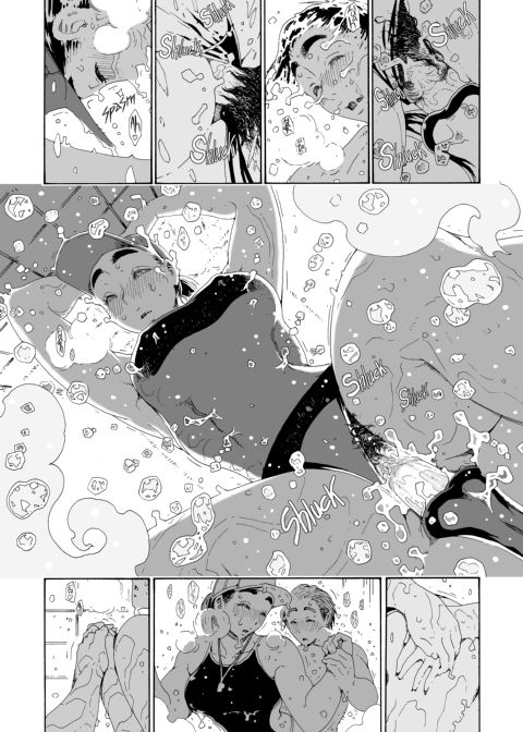 Swimming with Sayaka 3 Chapter 1 page 10
