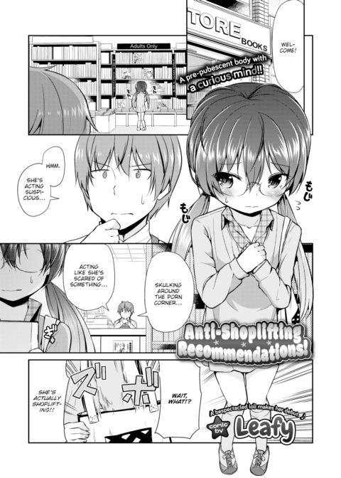 Anti-Shoplifting Recommendations! Chapter 1 page 1