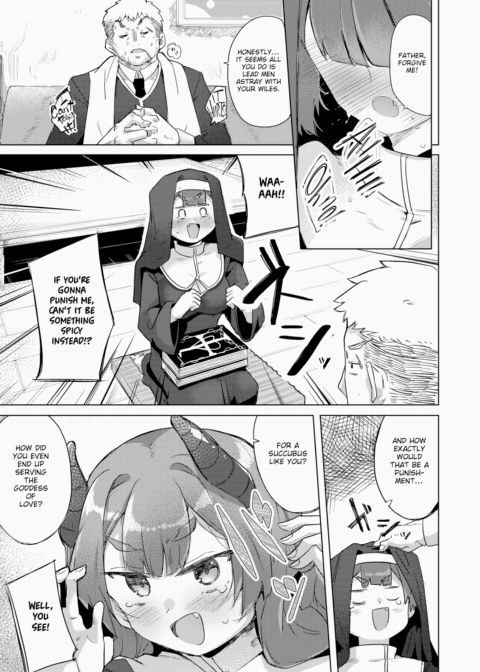 This Succubus Nun Wants to Find Love Chapter 1 page 3
