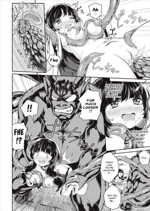 The Miko Chases Off an Oni Chapter 1 page 6