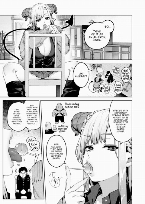 Succu-Gyaru Allergy! Chapter 1 page 5