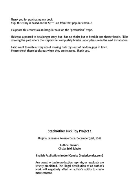 Stepbrother Fuck Toy Project 1 Chapter 1 page 25
