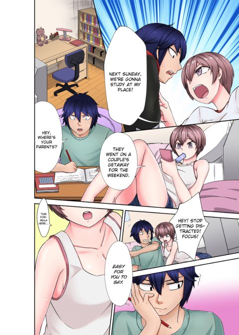 Stop It...You're Gonna Make Me Cum Again! Passionate, Sweaty Sex Everyday With My Awful Childhood Friend! Chapter 1 page 56