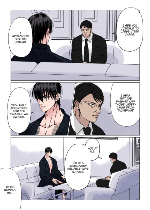 Trouble in Yakuza Paradise Chapter 1 page 58