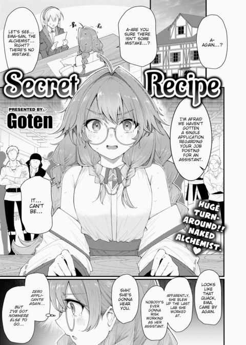Secret Recipe Chapter 1 page 1
