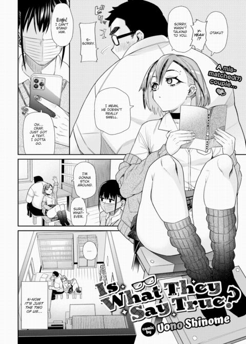 Is What They Say True? Chapter 1 page 2