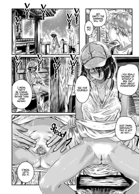 The Tanlined Town Bike Has Set Her Perverted Exhibitionist Sights on Her Virgin Senpai Chapter 1 page 9