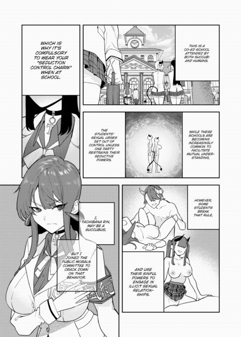 Succubus Public Morals Member Tachibana Rin Chapter 1 page 3