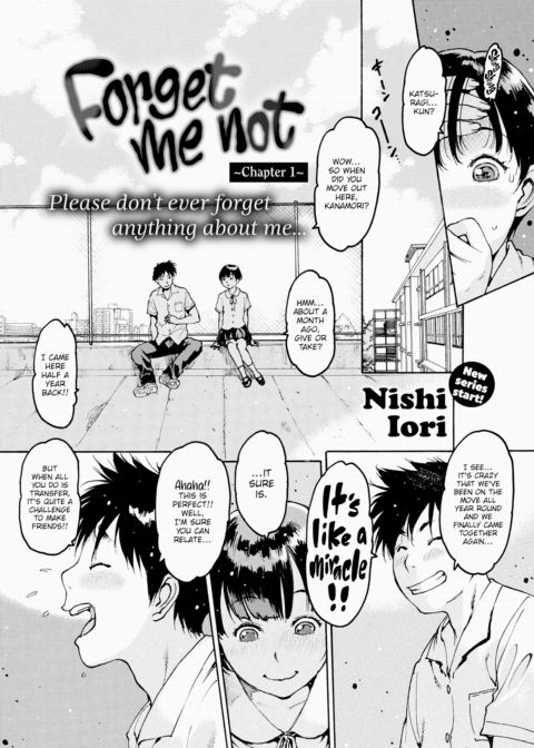 Forget-Me-Not ~Chapter 1~ Chapter 1 page 3