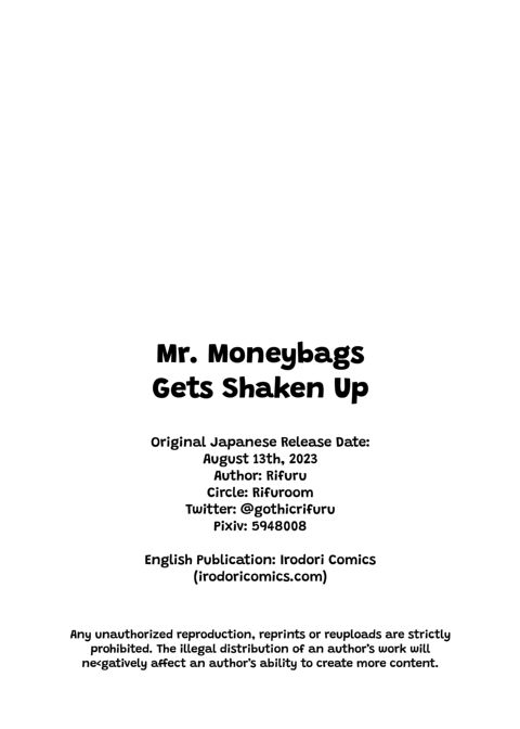 Mr. Moneybags Gets Shaken Up Chapter 1 page 30