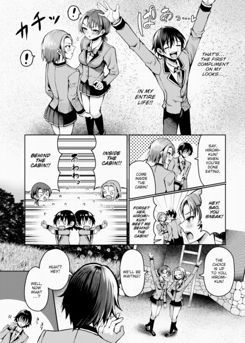 Stranded on a Desert Island Where I Can Creampie All the Girls I Want ~Making My Female Classmates Into My Harem~ Ch.13 Chapter 1 page 6
