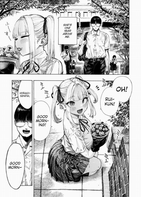 Hiiragi-senpai Sniff Sniff Sniff Sniff Chapter 1 page 3