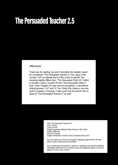 The Persuaded Teacher 2.5 Chapter 1 page 33