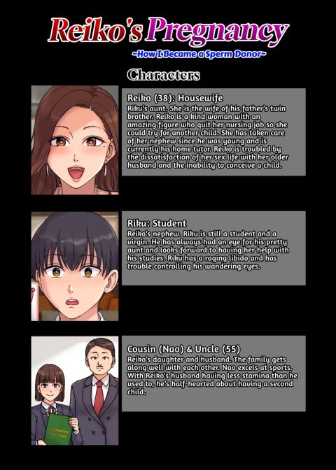Reiko's Pregnancy 1 - How I Became a Sperm Donor Chapter 1 page 2
